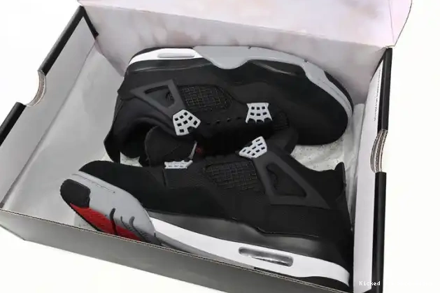 Kicked Out Shoe Store Air DH7138-006 Canvas Jordan 4 Black 0501
